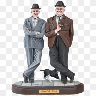 1237 X 1600 4 - Laurel And Hardy Sculptures, HD Png Download