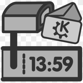 How To Set Use Mail And Time Icon Png, Transparent Png