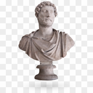 Hadrian Roman Emperor Bust, HD Png Download