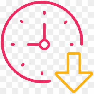 Reducing Time - Scalable Vector Graphics, HD Png Download