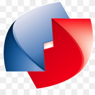 Logo With Blue And Red, HD Png Download
