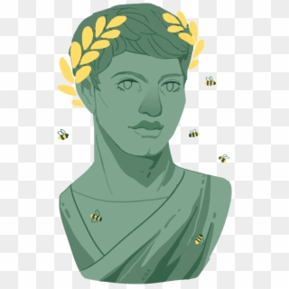 “ Virgil And His Bees - Illustration, HD Png Download