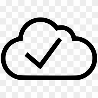 Cloud Good Check Mark Comments, HD Png Download