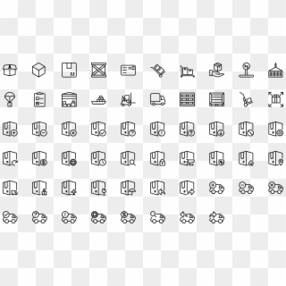 Icon Shipping & Delivery - Delivery Png Icon Pack, Transparent Png