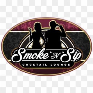 Smoke & Sip Cocktail Lounge - Label, HD Png Download