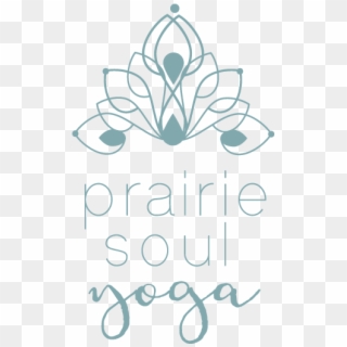 Prairie Soul Yoga Logo Web - Sacred Lotus, HD Png Download