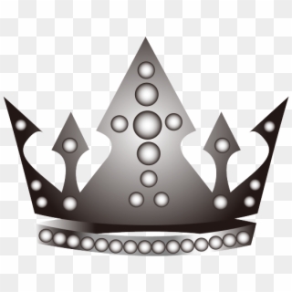 Silver Clipart Grey Crown - Corona De Plata Png, Transparent Png