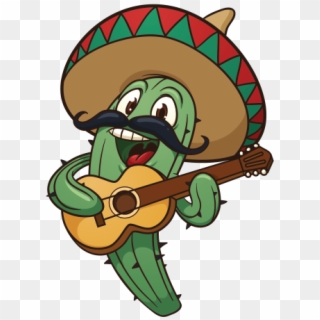Cartoon Mexican Cactus Png, Transparent Png