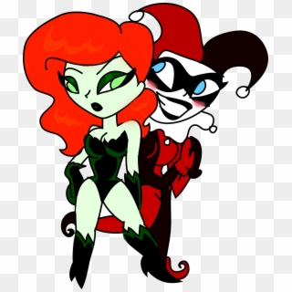 Harley Quinn And Poison Ivy - Poison Ivy Y Harley Quinn Png, Transparent Png