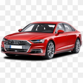 Red Audi Png Free Download - 2019 Audi A8 Png, Transparent Png