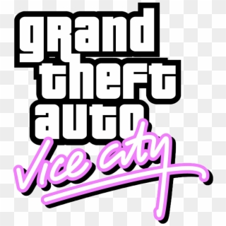Someone's Converting Vice City To Grand Theft Auto - Gta Vice City Logo, HD Png Download