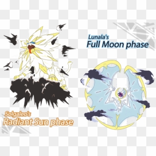 Smogon University on X: Radiant Sun Solgaleo and Full Moon Lunala