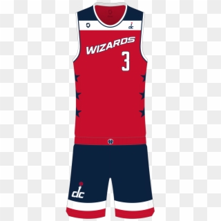 Washington Wizards Alternate - Washington Wizards Jersey Design, HD Png Download