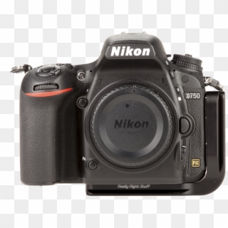 Base Plate Attached To A Nikon Camera - Really Right Stuff L Bracket For Nikon D7200, HD Png Download