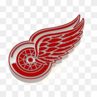 Detroit Red Wings Logo 3d Print - Detroit Red Wings Small, HD Png Download