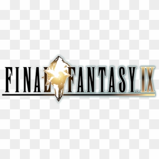 Final Fantasy Ix - Final Fantasy Ix Logo Transparent, HD Png Download