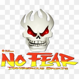 No Fear Dangerous Sports Wheel - No Fear Dangerous Sports Pinball Skull, HD Png Download