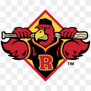 Rochester Red Wings Logo Transparent Vector Freebie - Red Wings Baseball Logo, HD Png Download