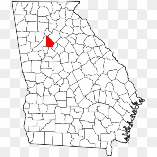 Map Of Georgia Highlighting Dekalb County - Siege Of Savannah Location, HD Png Download