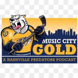 Music City Gold Logo - Cartoon, HD Png Download