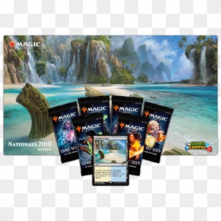 Promos - Flooded Strand Nationals Playmat, HD Png Download
