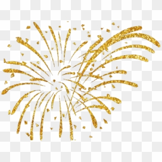 Gold New Year Clip Art, HD Png Download