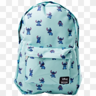 Lilo & Stitch Stitch Light Blue Loungefly Backpack - Disney Lilo And Stitch Backpack, HD Png Download