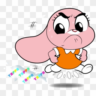 Amazing World Of Gumball Png - Amazing World Of Gumball Anais Fanart, Transparent Png