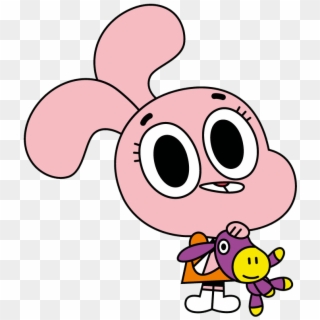 Anais Watterson Holding Toy - Amazing World Of Gumball Anais, HD Png Download