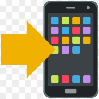 Phone Emoji Png - Cell Phone Emoji Png, Transparent Png