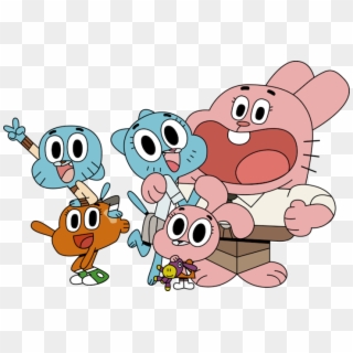 Family - Amazing World Of Gumball Watterson Family, HD Png Download