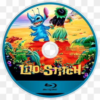 Lilo & Stitch Bluray Disc Image - Lilo Y Stitch Bluray, HD Png Download