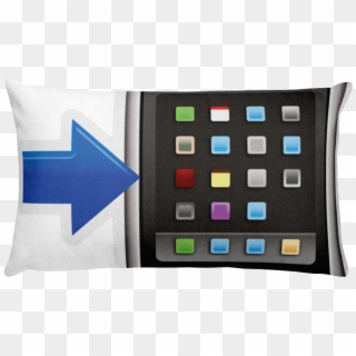 Emoji Bed Pillow - Mobile Emoji Png, Transparent Png