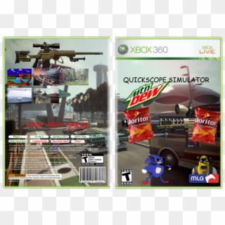 Quick Scope Simulator Box Art Cover - Simulator Xbox 360, HD Png Download