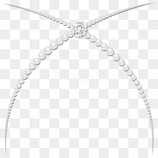Free Png Pearl Decor With Diamond Png Images Transparent - Chain, Png Download