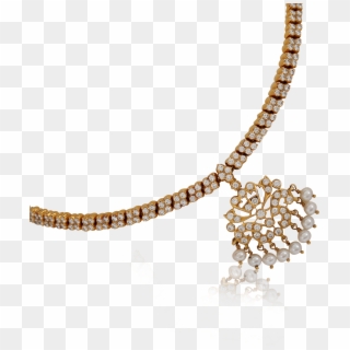 Diamond Grace Pearl Necklace, HD Png Download
