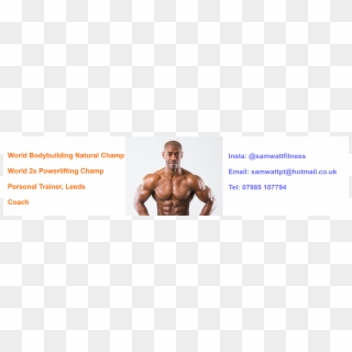 Sam Watt - Bodybuilding, HD Png Download