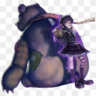 Goth Annie Skin With Tibbers Png Image - Annie Lol, Transparent Png