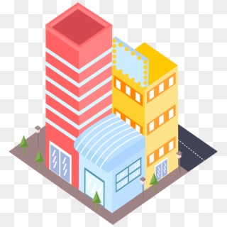 Building House 5d Png And Vector Image - Vector Graphics, Transparent Png