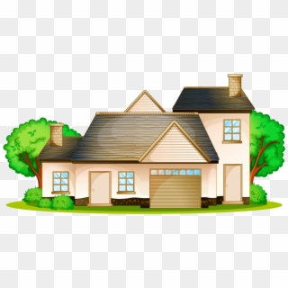 Cottage Drawing Pretty House - Modern House Vector House, HD Png Download