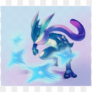 View Greninja By Taniarth-d6ws0mt , - Illustration, HD Png Download