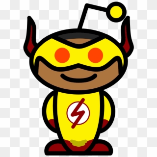 Kid Flash Snoo - Reddit, HD Png Download