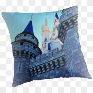 Cinderella Castle Throw Pillow - The Walt Disney Company, HD Png Download