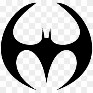 Here Is A Flying Black Bat With Two Black Long Wings - Logo Batman 1993 Png, Transparent Png