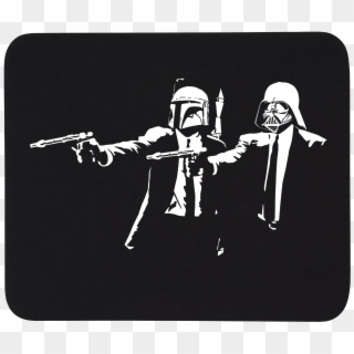 Darth Vader Boba Fett Pulp Fiction, HD Png Download