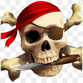 Pirate Beowolf - Pirate Skull, HD Png Download