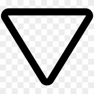 15 Triangle Vector Png For Free Download On Mbtskoudsalg - Give Way Sign Black And White, Transparent Png