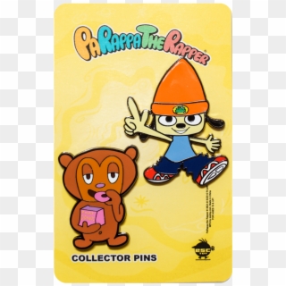 Parappa The Rapper And Pj Berri Figures And Pins - Parappa The Rapper Pin, HD Png Download