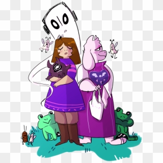 Au Where U Stay With Toriel And U Help Her Take Care - Undertale Au Where Frisk Stays With Toriel, HD Png Download