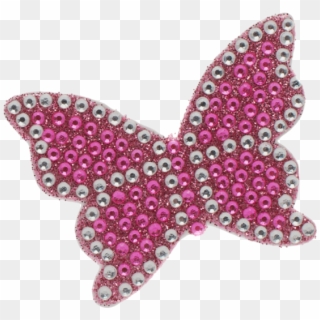 Pink Butterfly Stickerbeans - Swallowtail Butterfly, HD Png Download